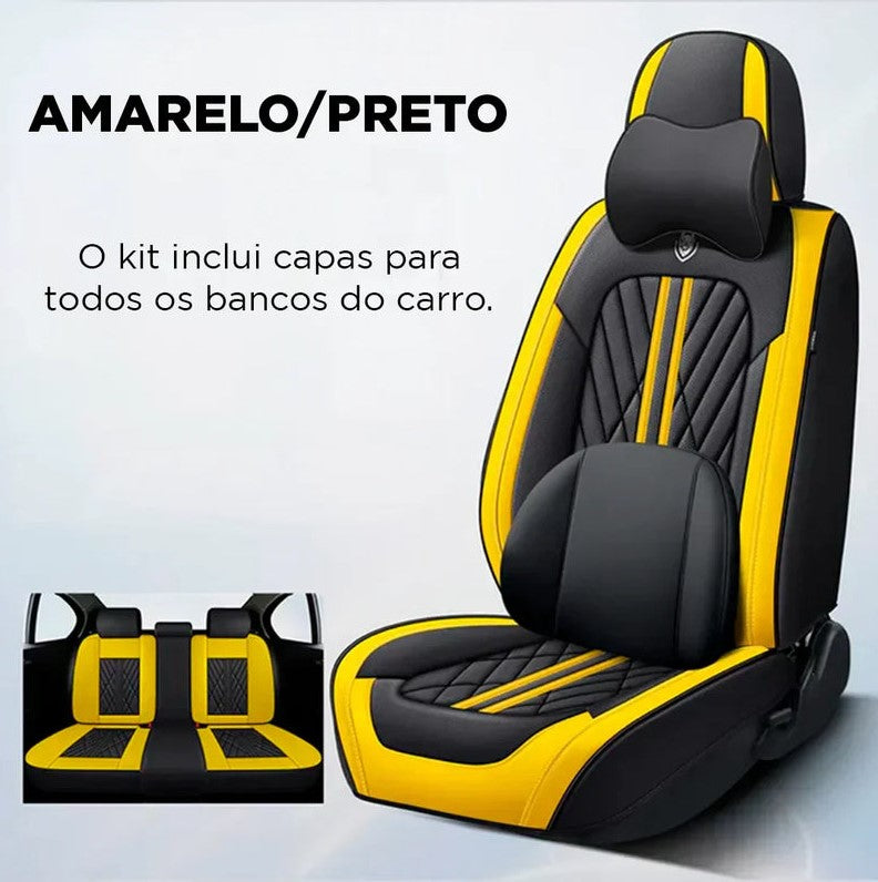 Kit Capas de Banco Automotivas Premium